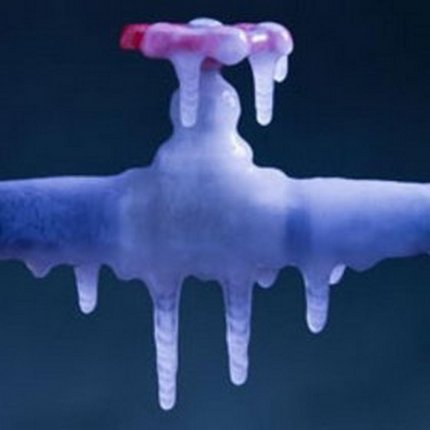 Mga panganib ng pagyeyelo ng sistema ng tubig Pagyeyelo ng mga insulated taps