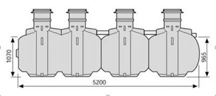 Oversized Septic Uponor For large families