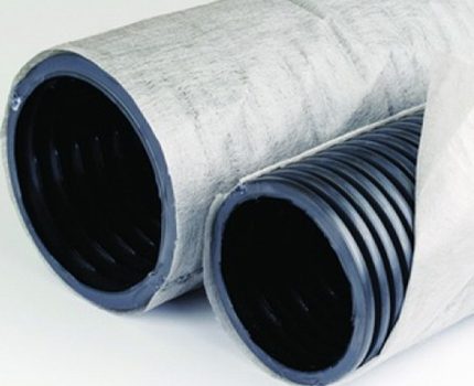 Pipes for connecting a septic tank DKS to communications Polypropylene pipes for BCS