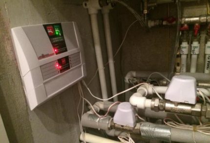 How does the aquastorozh system work? Controller Aquastorozh