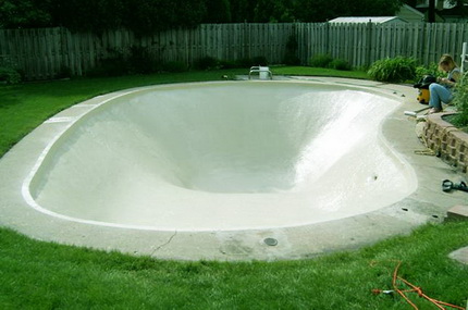 Le verre liquide comme matériau d'imperméabilisation des piscines Matériaux pour l'étanchéité des piscines