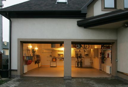 Rules for operating the garage heating system Warm heated garage