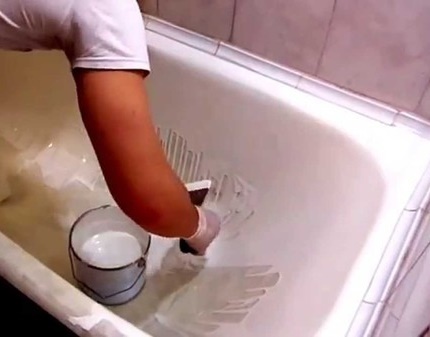 Paano magpinta ng paligo na cast iron