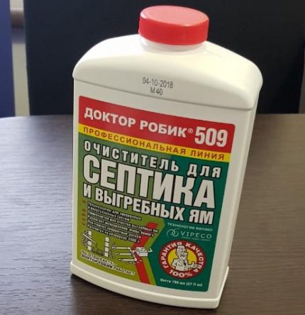 bactéries pour le traitement efficace des eaux usées dans les fosses septiques Bactéries pour le traitement des eaux usées dans les fosses septiques roebic 509