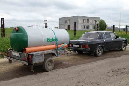 Avantages de la fosse septique Flotenk Transport de fosse septique Flotenk
