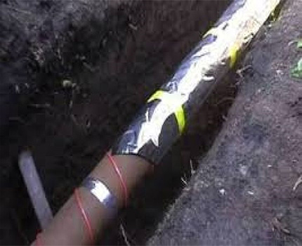 Cavo elettrico per tubi di riscaldamento