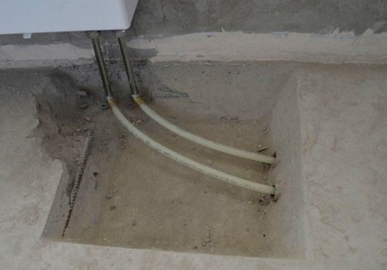 Ang mga detalye ng sistema ng pag-init ng kolektor sa isang pribadong bahay Ang paglalagay ng mga kasukasuan sa itaas ng antas ng sahig