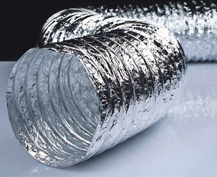 Aling corrugated pipe ang mas mahusay na pumili para sa mga hood Flexible pipe na nakaunat