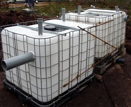 Les avantages des fosses septiques maison d'Eurocubes Eurocube pour les produits non alimentaires