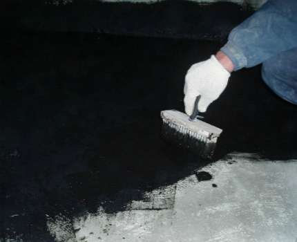 How to waterproof a septic tank from concrete rings with a coating composition Coating type of waterproofing