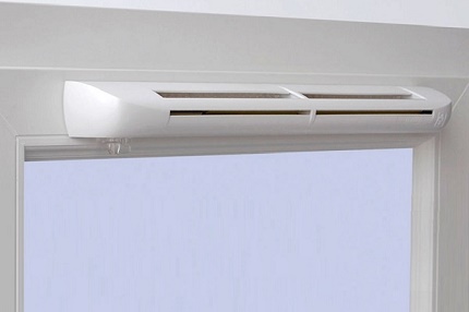 Aereco ventilators for plastic windows Aereco Valve