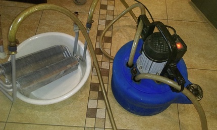 Booster heating system flushing rules Flushing the heating system with a booster