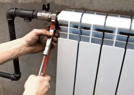 How to flush the heating system mechanically Dismantling for mechanical flushing of the heating system