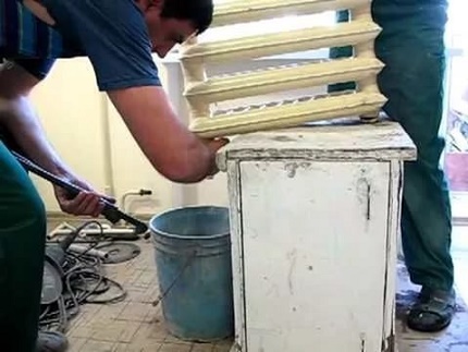 How to mechanically clean and flush the heating system