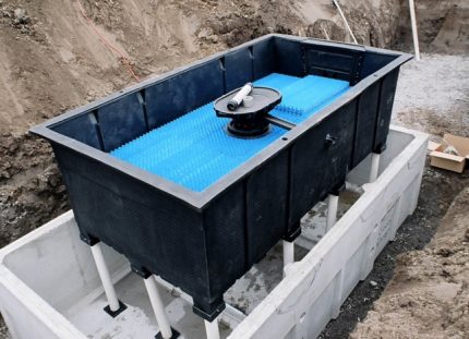 How does the imported septic tank Fast MicroFAST 0.9 Model