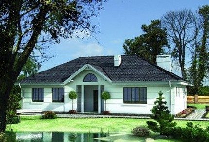 An example for calculating the heat load on heating a private house Facade of a private house
