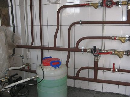 Coolant filling system Coolant filling system