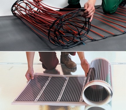 Mga uri ng mga infrared na sahig para sa estilo ng DIY Dalawang uri ng sistema ng IR
