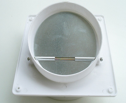 Clapet anti-retour unidirectionnel pour le système de ventilation Clapet anti-retour à simple battant par gravité