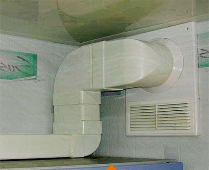 Comment installer un clapet anti-retour sur la ventilation Grille de ventilation autotaraudeuse sur le mur