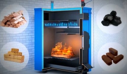 Fuel para sa isang mahabang nasusunog na pyrolysis boiler Fuel para sa isang pyrolysis boiler