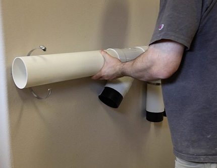 Ensuring the tightness of the joints of the plastic duct for the hood Tight connection of the elements of the plastic box