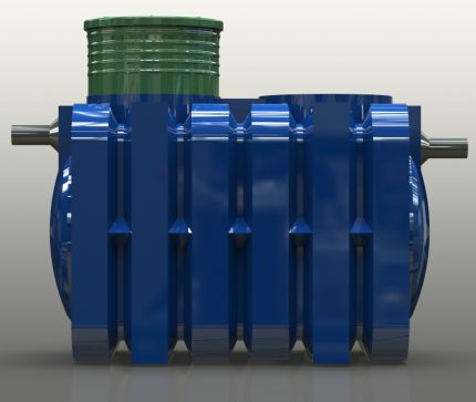 Aspect d'une fosse septique Chistok 2500 Septic Cleaner 2500