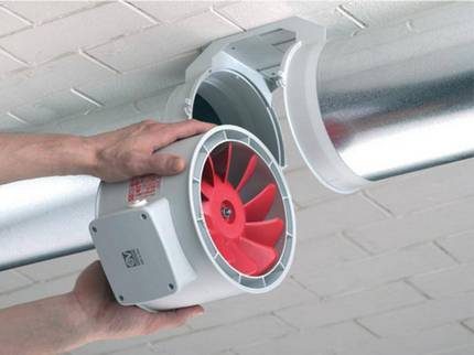 Le ventilateur est l'organe principal de la ventilation d'alimentation et d'extraction Fan de streaming