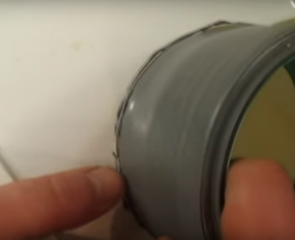 Making a homemade fan without blades Joining two parts