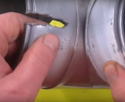 The process of building a fanless fan Through hole