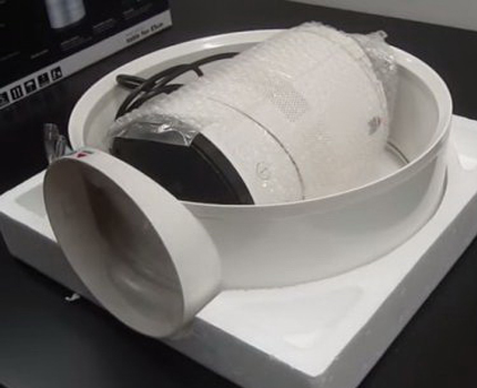 Wall-mounted fanless fan Vaneless Fan Options