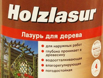 Antifungal agent for walls with a coloring effect Dufa-holzlasur