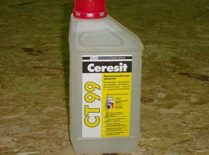 Anti-mildew anti-mold fungus for walls Ceresit CT 99