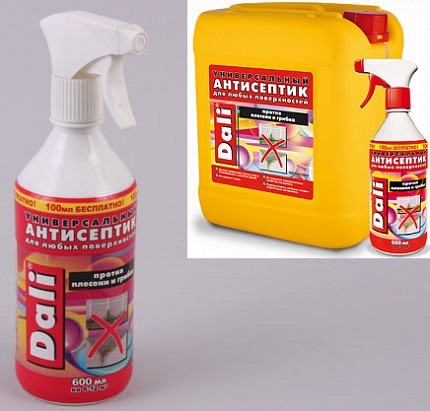 Effective anti-mold primer Dali Antifungal Solution