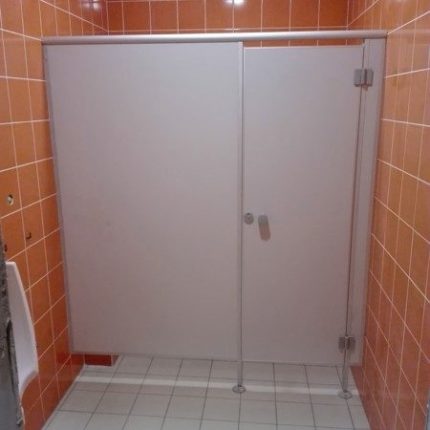 Mga plastik na pader sa shower Mga plastik na pader sa shower