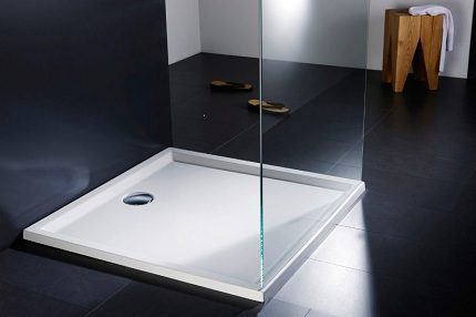 Flat shower tray Flat papag