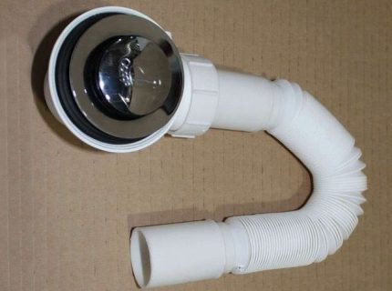 Nakadugtong shower trap Siphon corrugated pipe