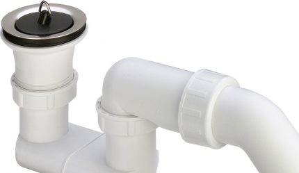 Trap para sa sump with goma stopper Goma Stopper Siphon