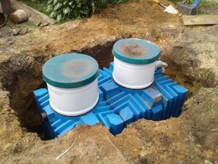 The principle of operation of the septic tank Septic Tank