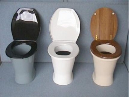 Classic street toilets