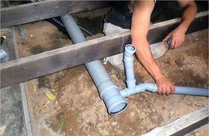 Tuyaux en plastique à faire soi-même pour les eaux usées d'une baignoire Combinaison de tuyaux de différents calibres