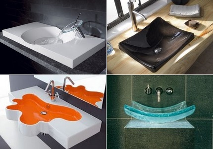 Ang pag-install ng mga modernong sink sa banyo Mga variant ng mga form at pagpapatupad ng mga modernong modelo