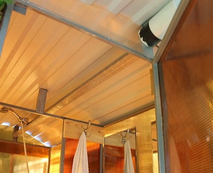 Douche d'été combinée bricolage Option de chauffage combiné