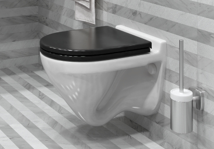 Réparation de couvercle de toilette Duroplast Équipement Duroplast