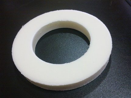Gasket untuk mangkuk tandas Melapisi tandas