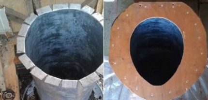 Installation of galvanized toilet