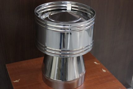 Bakit mag-install ng isang deflector sa tsimenea ng isang gas boiler Chimney deflector