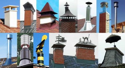 Idées de bricolage pour fabriquer vous-même un déflecteur de cheminée Modèles de déflecteurs