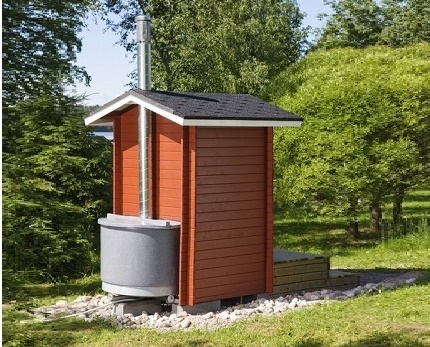 Peat dry closet