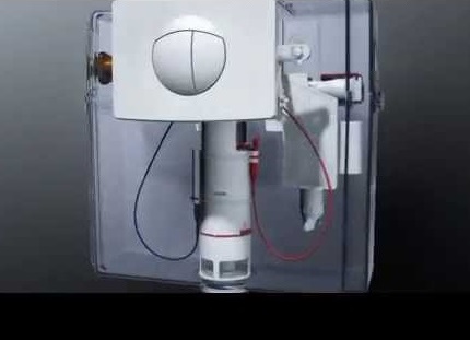 Ang pindutan ng built-in na tangke ng kanal Ang dahilan para sa pagpapalit ng mga fittings ng tanke